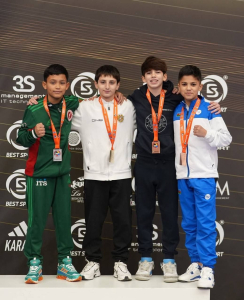 Türkmenistanly karateçi Italiýada geçirilen karate boýunça Ýaşlar ligasynyň ýaryşynda kümüş medal gazandy