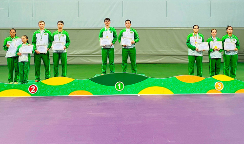 Turkmenistan men’s singles № 1 was replaced