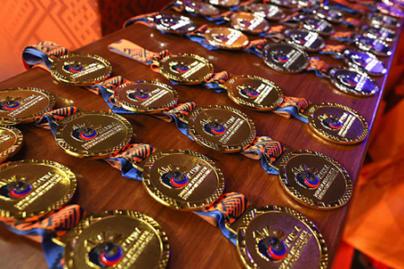 Türkmen samboçylary Aziýanyň  we Okeaniýanyň çempionatynda 16 medal gazandylar