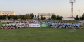 A children's football festival was held in Mary