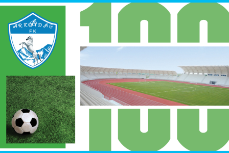 «Arkadag» futbol kluby 100-nji ýeňşini gazanyp,  Türkmenistanyň çempionatyndaky öňdeligini berkitdi